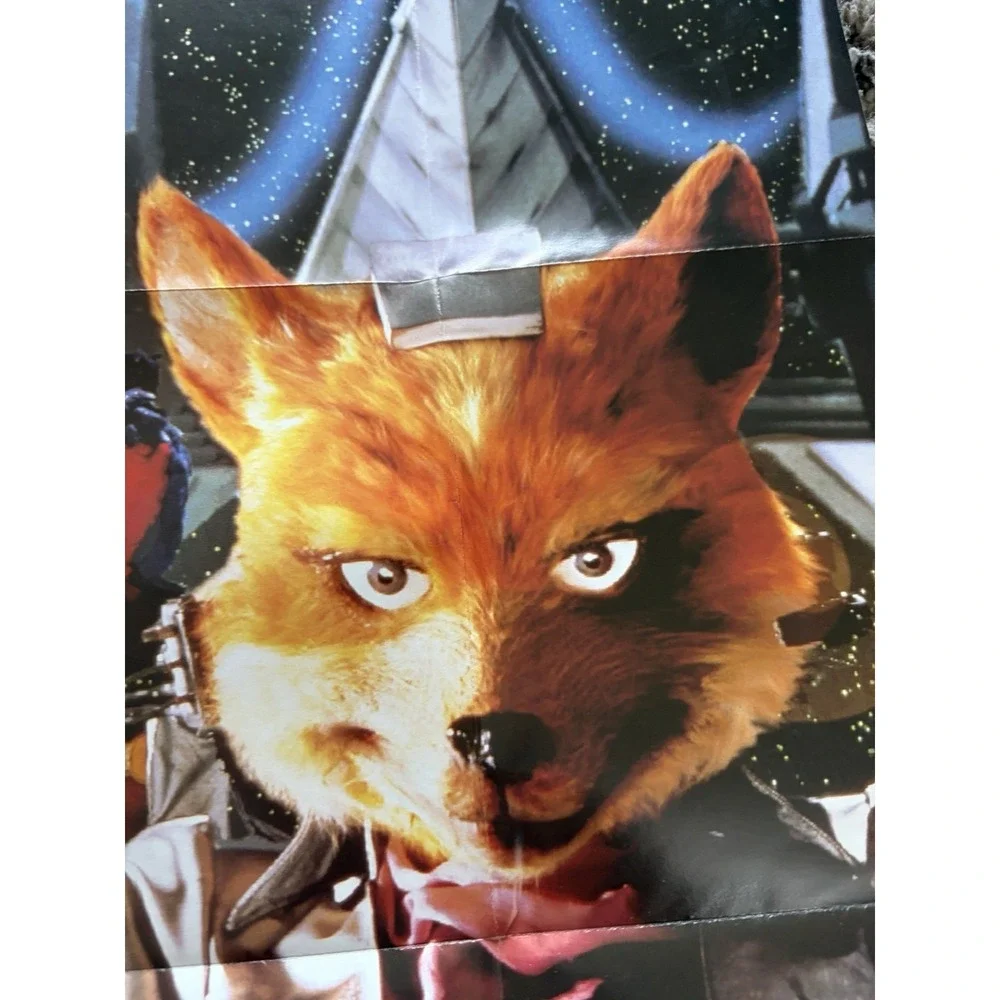 1994 Super Nintendo SNES Starfox Nintendo Power Poster Insert P-GP-SNS-USA-4